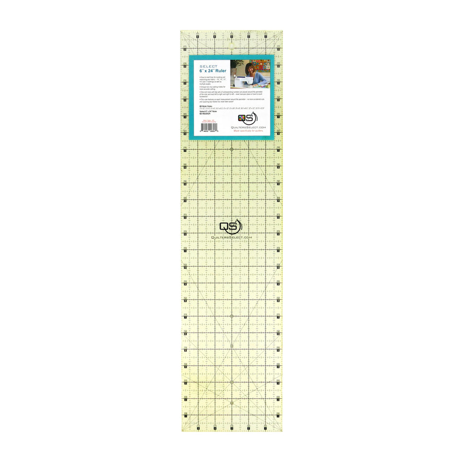 Quilter's Select 6" x 24" Non-Slip Ruler