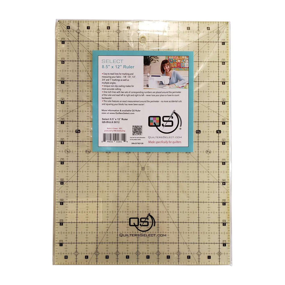 Quilter's Select 8.5" x 12" Non-Slip Ruler