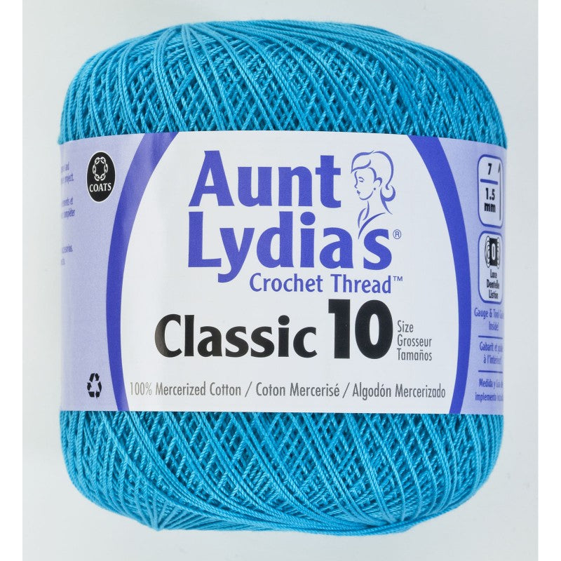 Aunt Lydia Crochet Thread Size 10 Parakeet