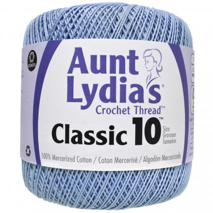 Aunt Lydia Crochet Thread Size 10 Delft
