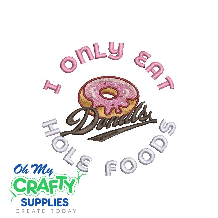 Hole Foods 618 Embroidery Design