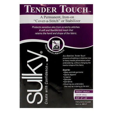 Tender Touch  1yd (20"X 36") White