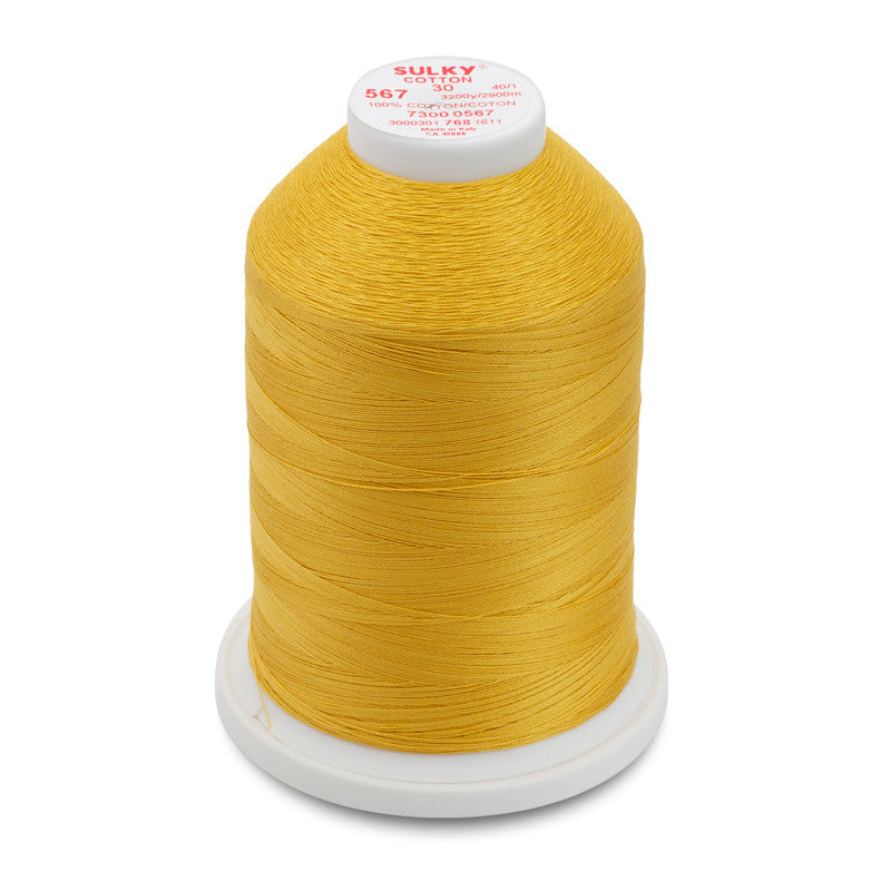 Sulky 30 Wt. Cotton Thread  Butterfly Gold