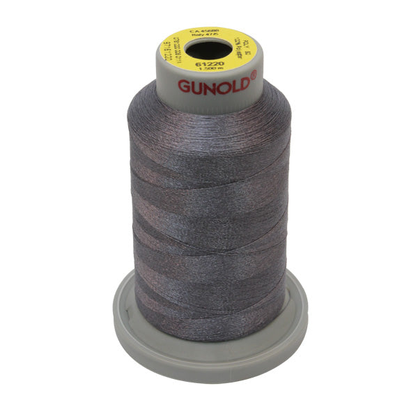 61220 - Charcoal Gray Polyester Embroidery Thread - 60 WT. – Oh My
