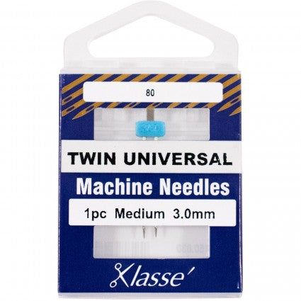 Klasse Twin Universal 3.0mm/80 1 Needle