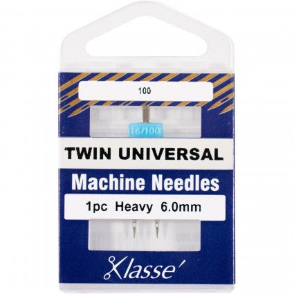 Klasse Twin Universal 6.0mm/100, 1 Needle