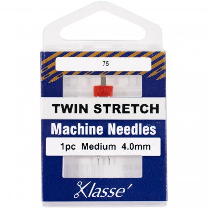 Klasse Twin Stretch 4.0mm/75 1 Needle