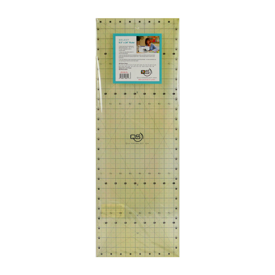 Quilter's Select 8.5" x 24" Non-Slip Ruler