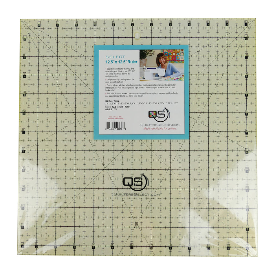 Quilter's Select 12.5" x 12.5" Non-Slip Ruler