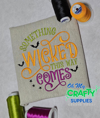 Something Wicked 721 Embroidery Design