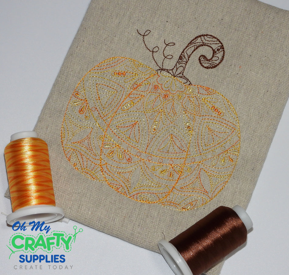 Henna Pumpkin 926 Embroidery Design