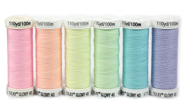 Polyester Glowy™ Thread - Sampler - 110 yd. Spools