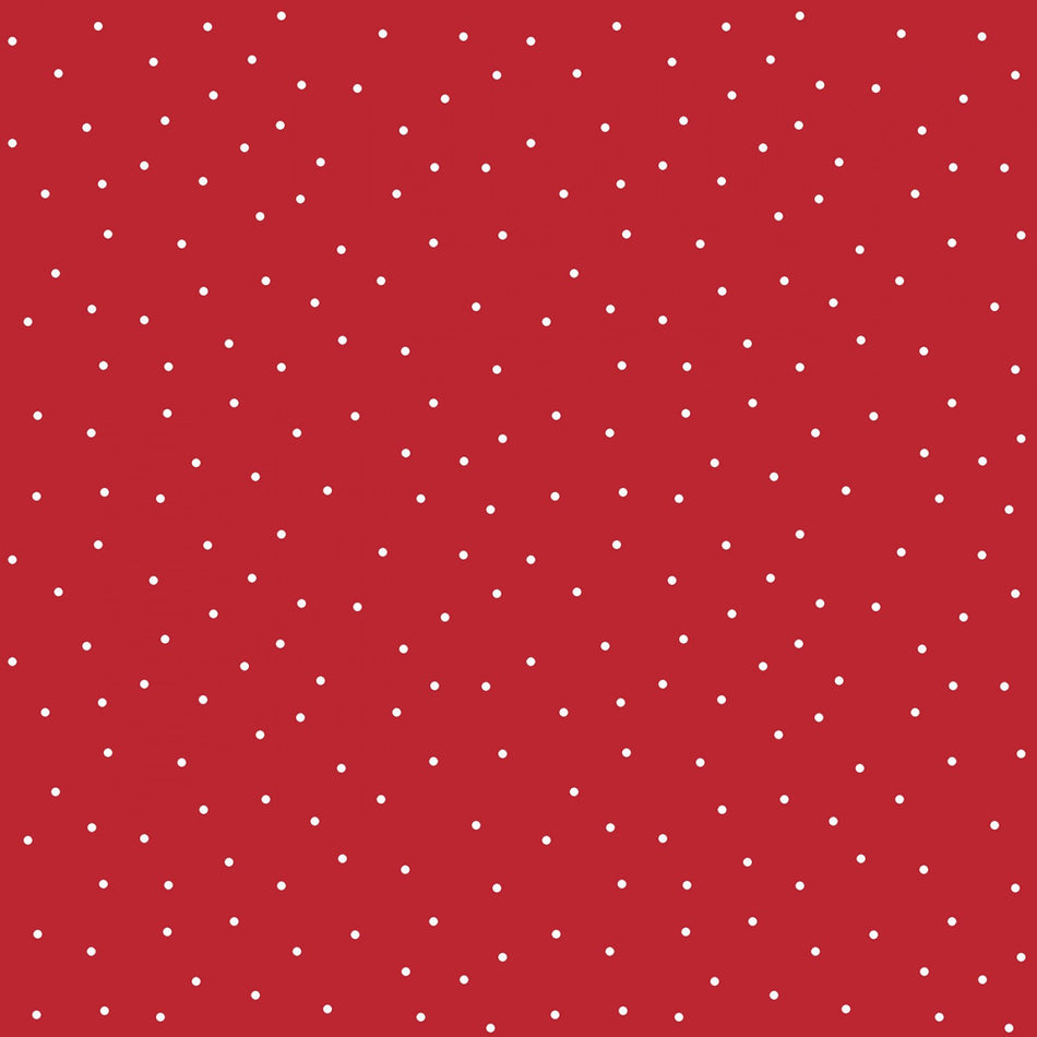Kimberbell Red/White Tiny Dots 1/2 yard