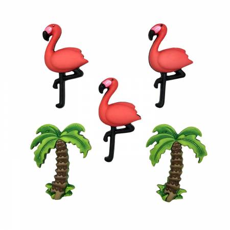 Pink Flamingo Theme Buttons