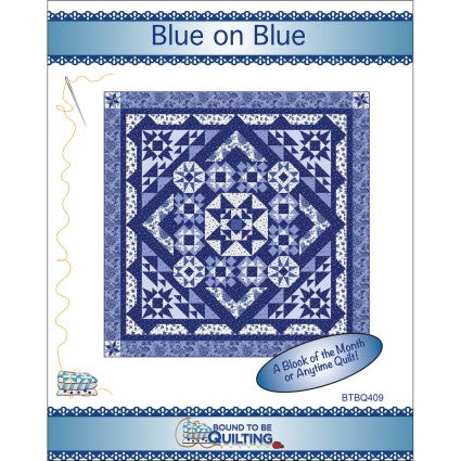Blue on Blue Block of the Month