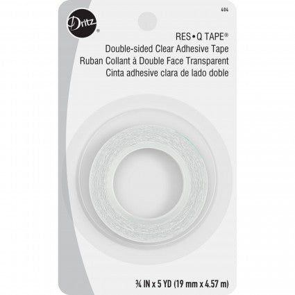 Res-Q Tape 3/4" Double-sided Clear Adhesive Tape