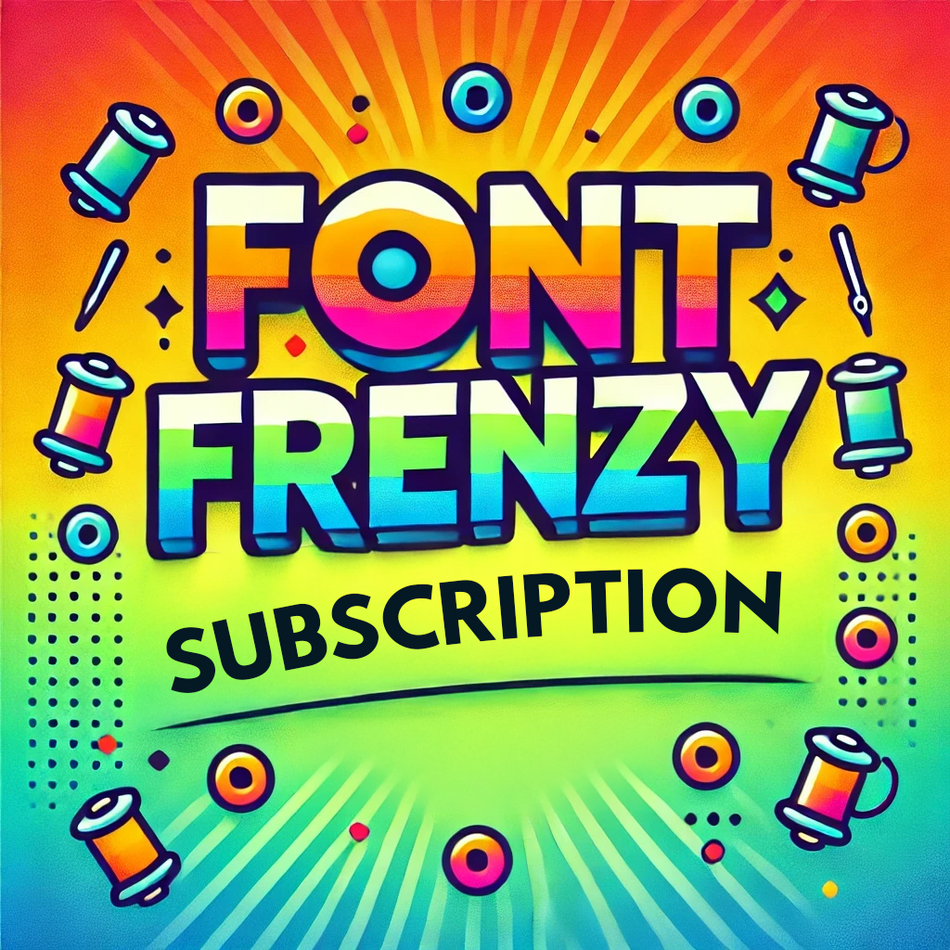 Font Frenzy Subscription - Exclusive Offer!