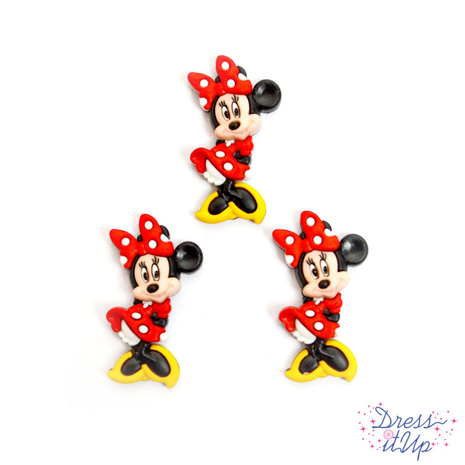 Dress It Up Buttons - Minnie Style One Button Singles
