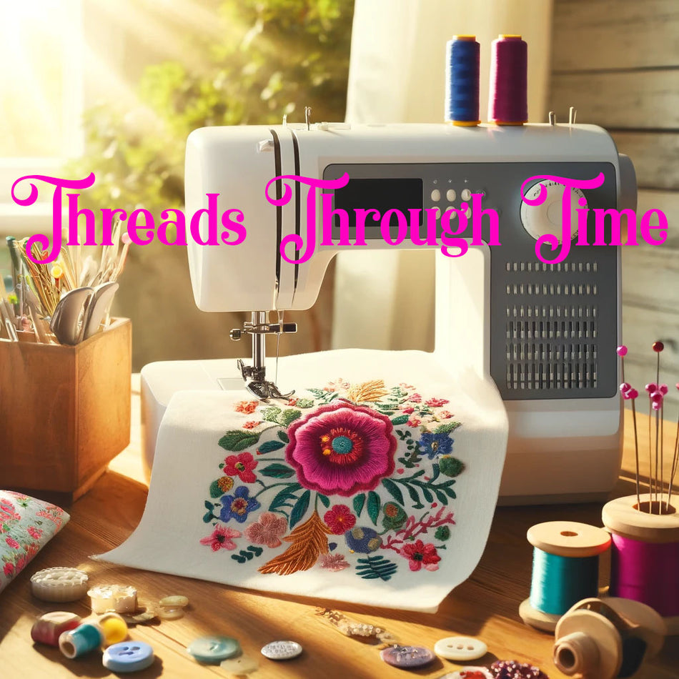 Threads Through Time: The Exclusive Mystery Embroidery Event