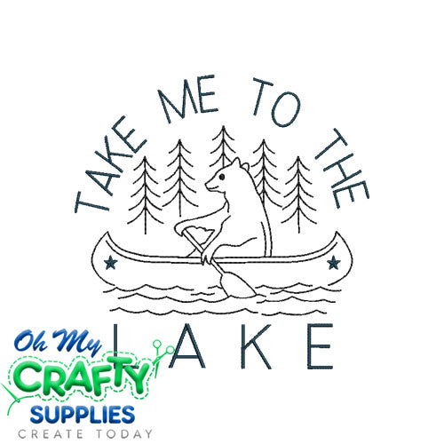 To the Lake 414 Embroidery Design