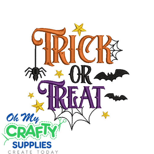 Trick or treat 8824 Emboridery Design