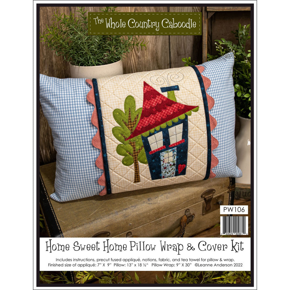 Home Sweet Home Pillow Wrap & Cover Kit