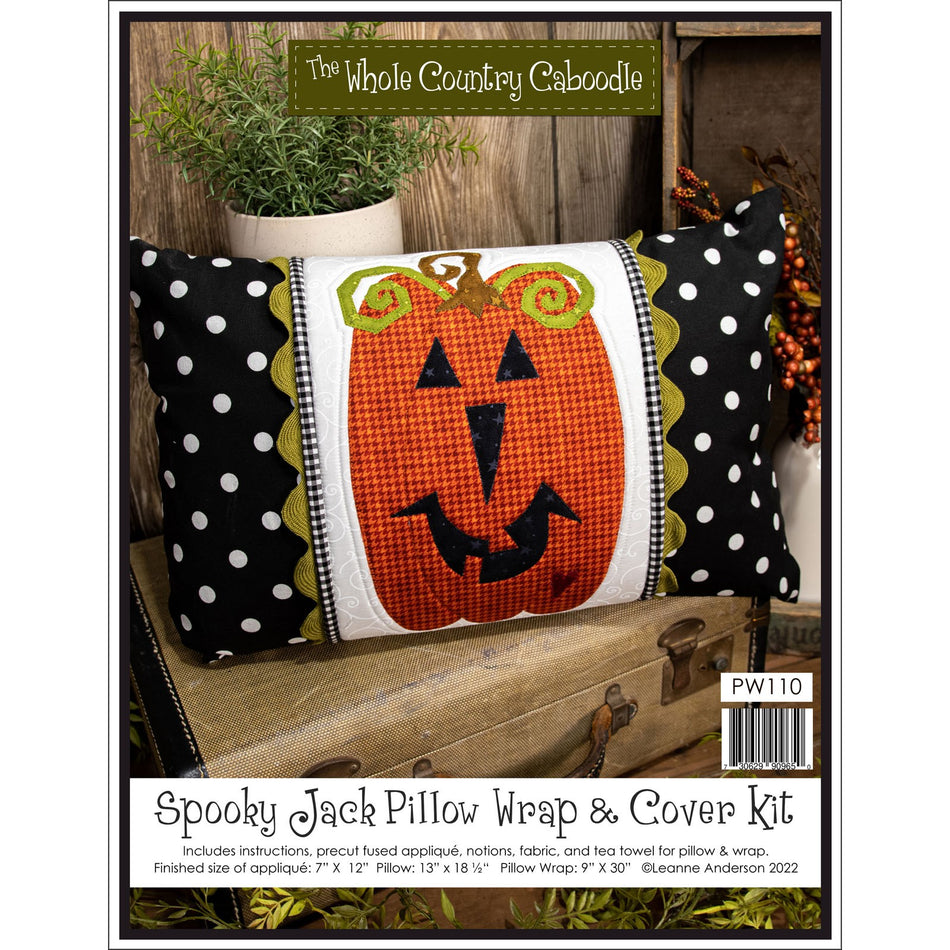 Spooky Jack Pillow Wrap & Cover Kit