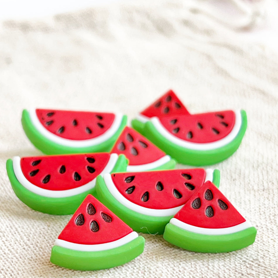 Dress It Up Buttons - Watermelons