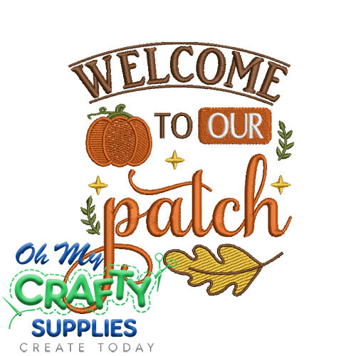 Welcome to our patch 103 Embroidery Design