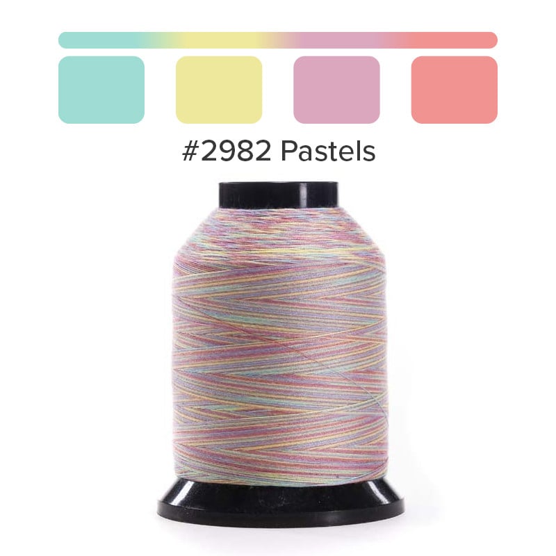 Finesse Thread - Variegated -#2982 Pastels