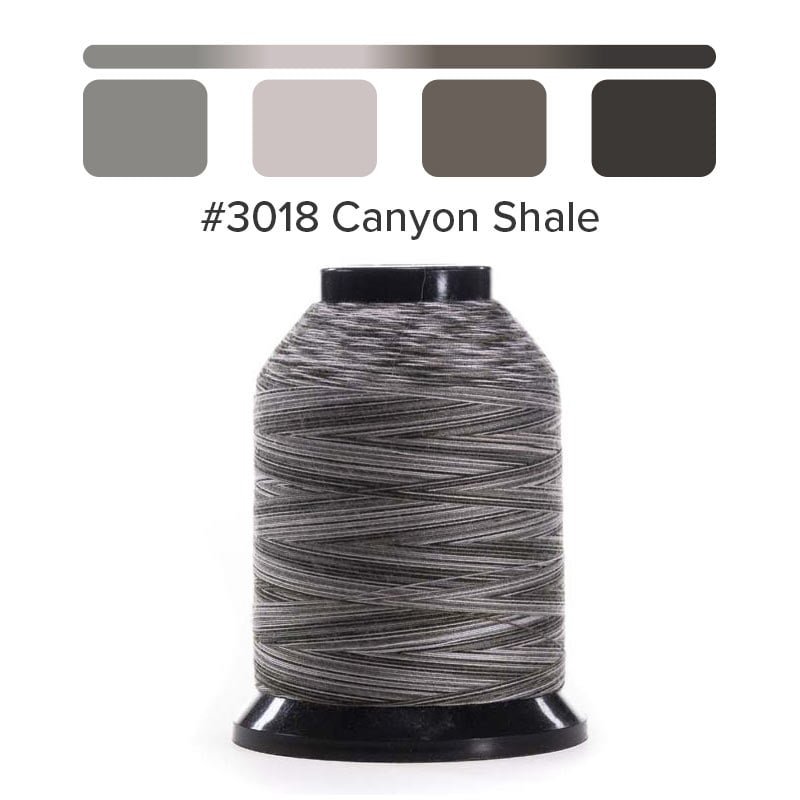 Finesse Thread - Variegated -#3018 Canyon Shale