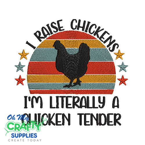 Chicken Tender 528 Embroidery Design