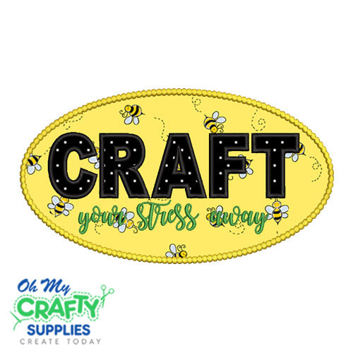 Craft Stress 524 Embroidery Design