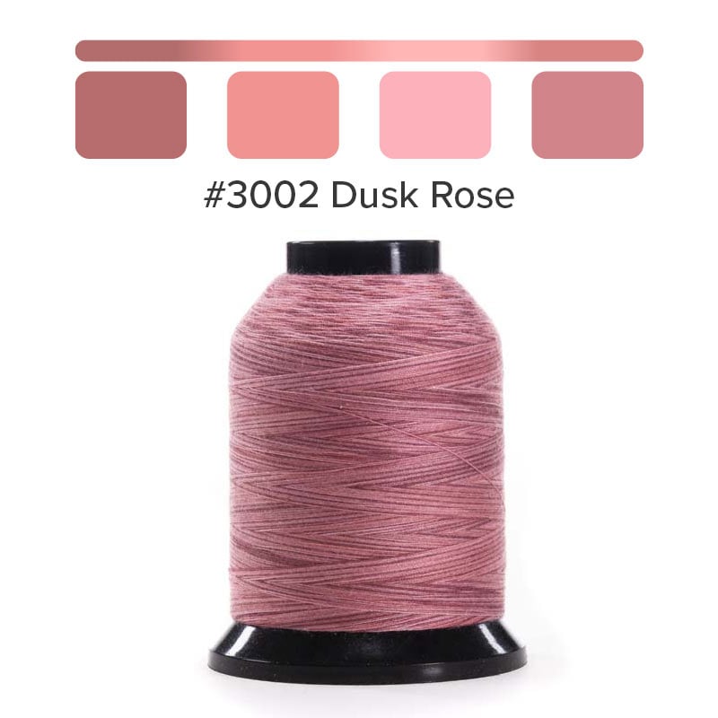 Finesse Thread - Variegated -#3002 Dusk Rose