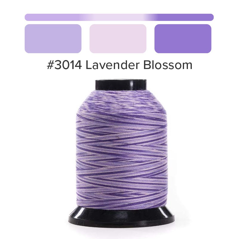 Finesse Thread - Variegated -#3014 Lavender Blossom