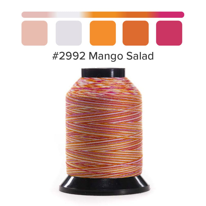 Finesse Thread - Variegated -#2992 Mango Salad