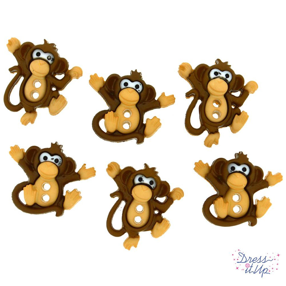 Dress It Up Buttons -Sew Cute Monkeys