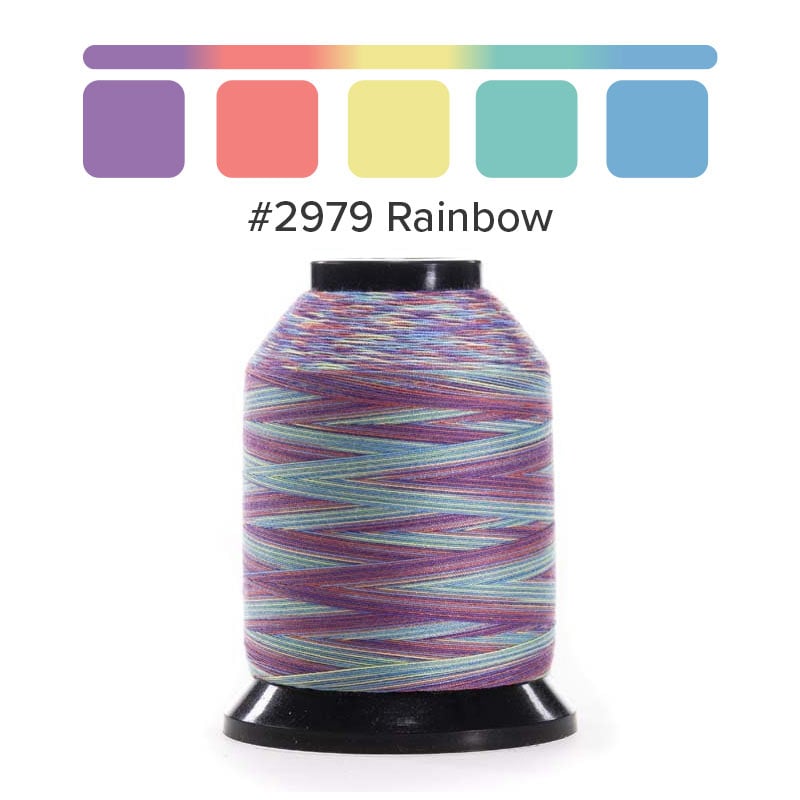 Finesse Thread - Variegated -#2979 Rainbow