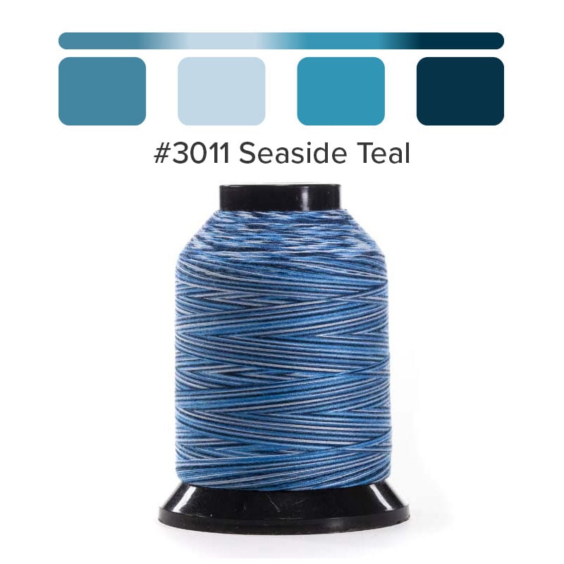 Finesse Thread - Variegated -#3011 Seaside Teal