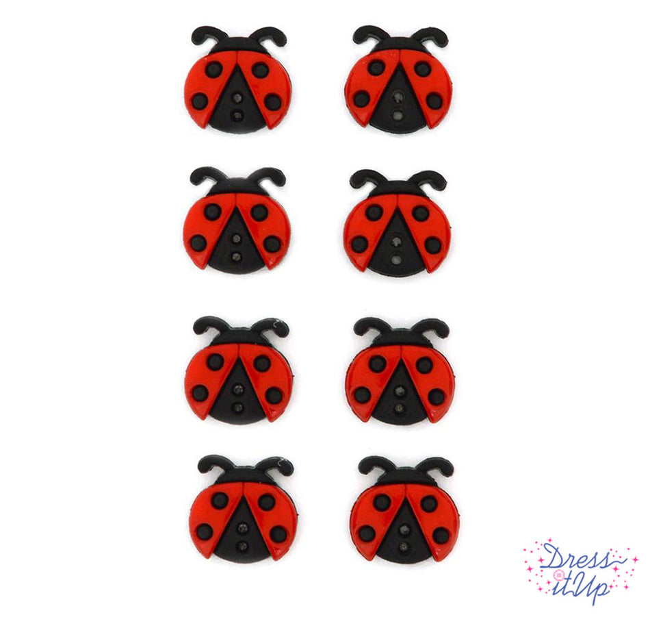 Dress It Up Buttons -Sew Cute Ladybugs