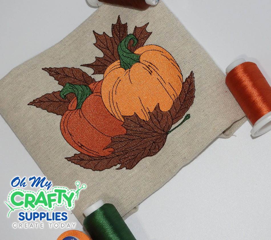 Pumpkin Sketch 72123 Embroidery Design