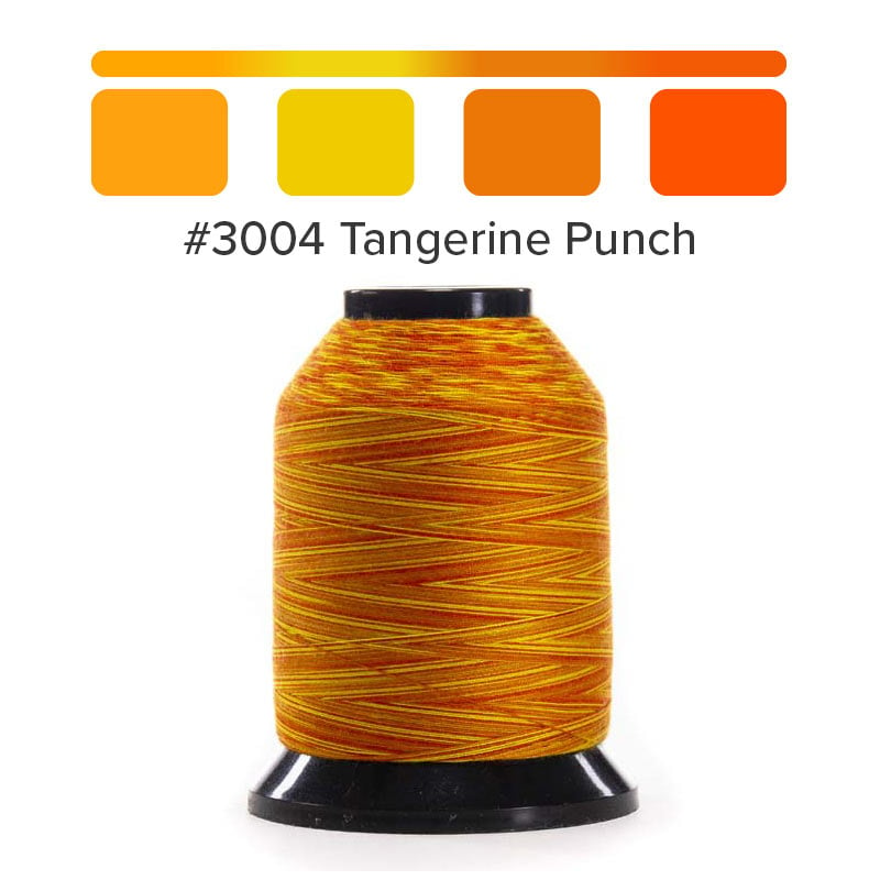 Finesse Thread - Variegated -#3004 Tangerine Punch