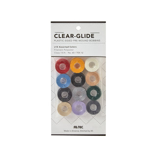CLEAR GLIDE - 12 PACK - STYLE 15/A ASSORTED COLORS