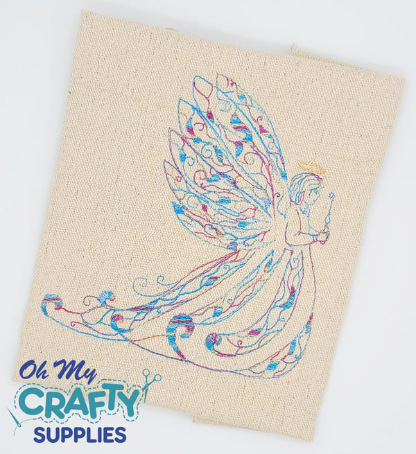 Winter Angel Embroidery Design