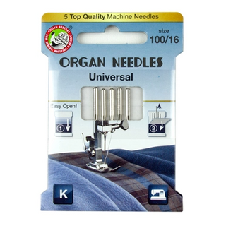 ORGAN Universal Size 100, 5 Needles per Eco pack