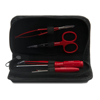 TOOL KIT WITH CASE CONTAINS 5 EMBROIDERY TOOLS