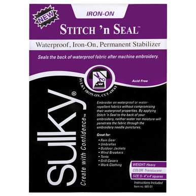 Stitch 'n Seal 4" x 4" Sheets (5)