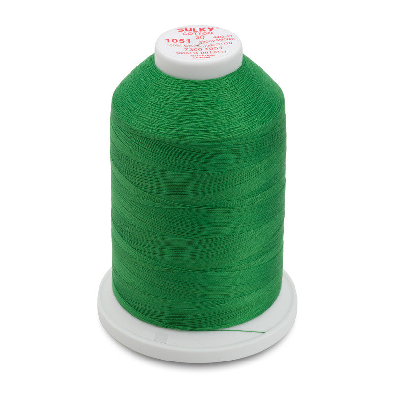Sulky 30 Wt. Cotton Thread  Christmas Green