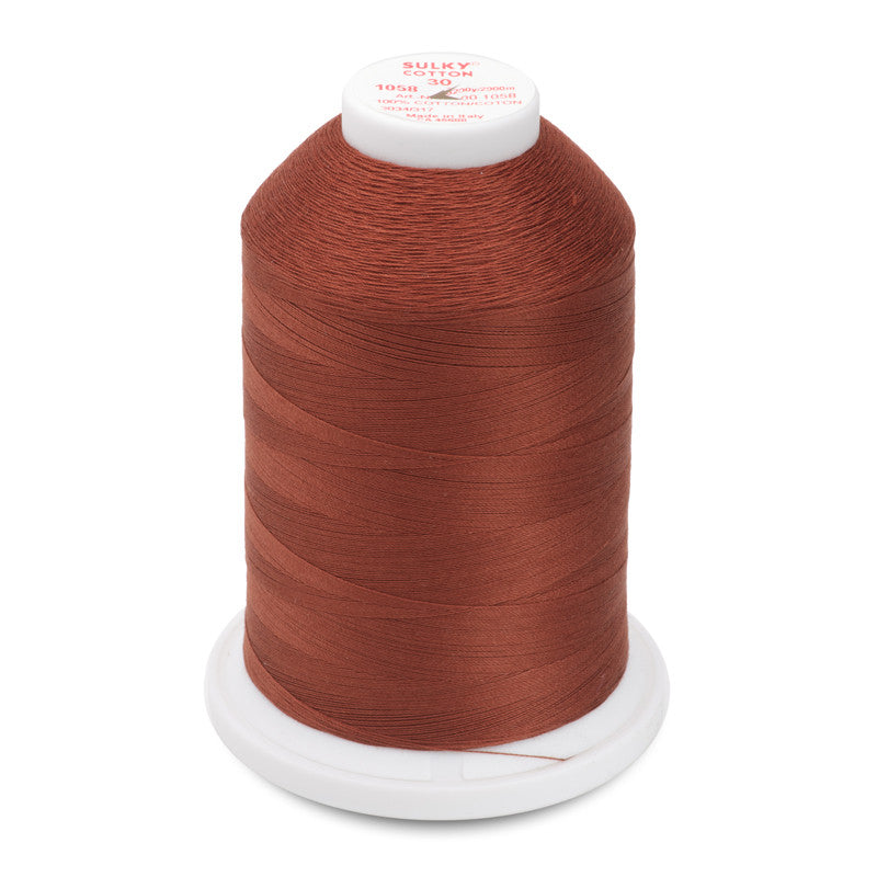 Sulky 30 Wt. Cotton Thread  Tawny Tan