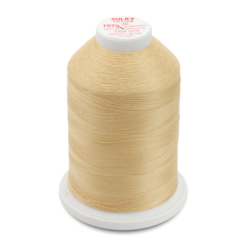 Sulky 30 Wt. Cotton Thread  Gold